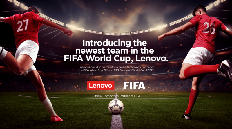 Lenovo named Official FIFA Technology Partner