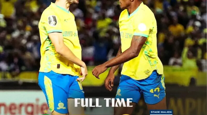 Sundowns in Seventh Heaven: 3-0 Rout Puts One Foot in CAF Semis