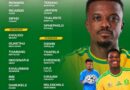 South Africa Name Final 26-Man Squad for 2026 FIFA World Cup as Broos Backs Returning Zwane