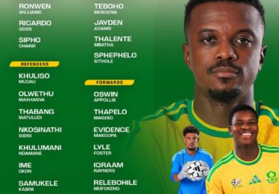 South Africa Name Final 26-Man Squad for 2026 FIFA World Cup as Broos Backs Returning Zwane