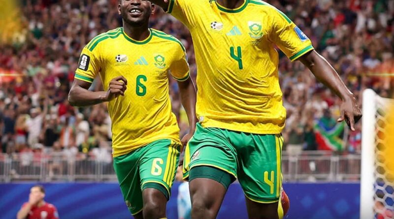 Mokoena’s Nerve Keeps South Africa Alive as Bafana Hold Czechia
