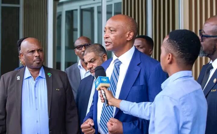 Motsepe Meets Tanzania President Suluhu as AFCON 2027 Preparations Gather Pace
